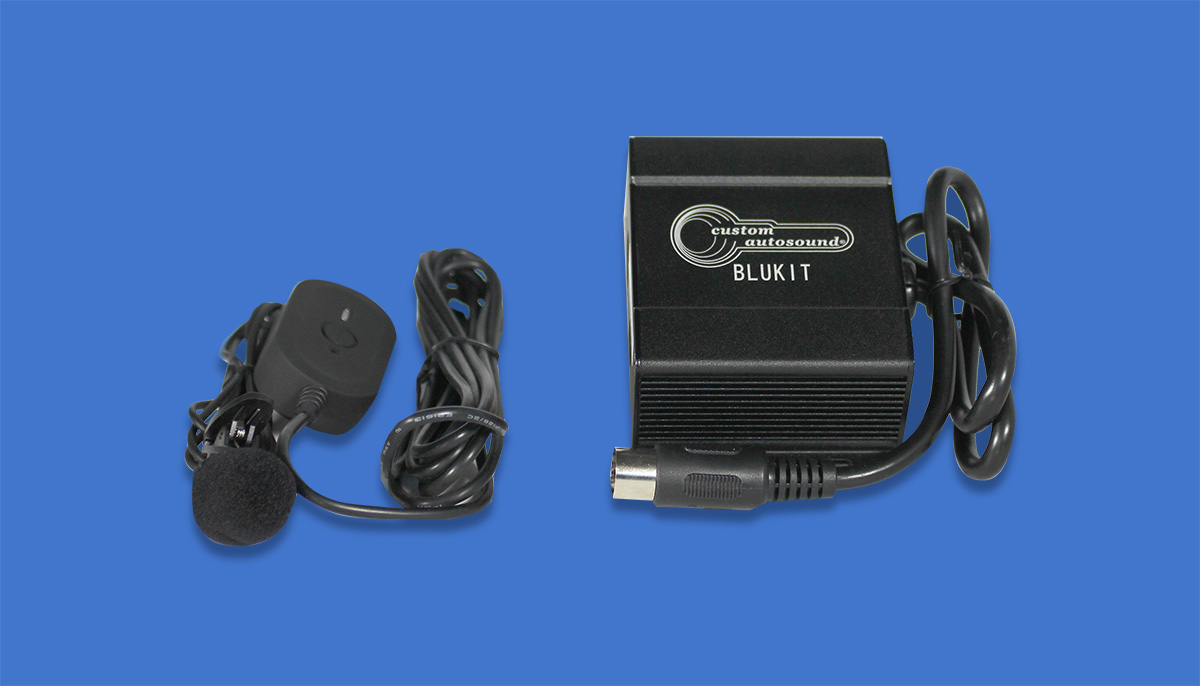 thumbnail image 2 of Custom Autosound BLUKIT Bluetooth Adapter - Add Bluetooth To Classic Car Stereos, Made In USA 2 of 6